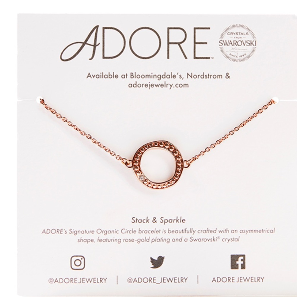 ✨Adore rose gold bracelet